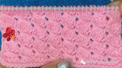 針織作品 30個美麗的毛衣針織針跡圖案設(shè)計